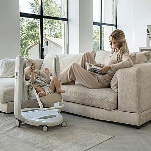 Scaun de masa multifunctional Peg Perego Tatamia Follow Me Fragola