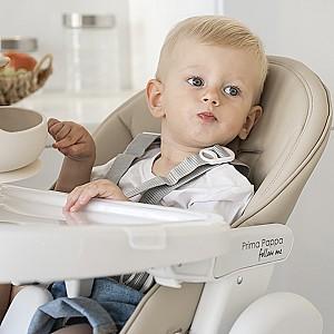 Scaun de masa multifunctional Peg Perego Prima Pappa Follow Me Ice