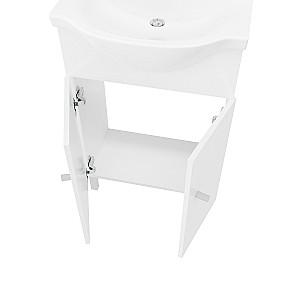 Set de mobila de baie Savini Due Best 55 Alb