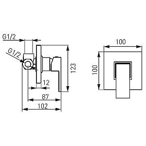 Baterie dus Ferro Zicco BZI7PA