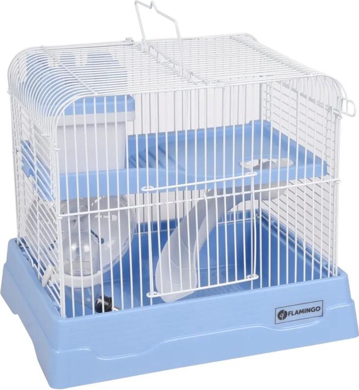 Cusca pentru hamsteri Flamingo Dinky Blue