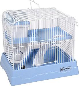 Cusca pentru hamsteri Flamingo Dinky Blue