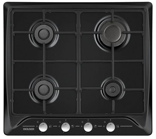 Plita pe gaz incorporabila Wolser WL- F 6400 EN BLACK