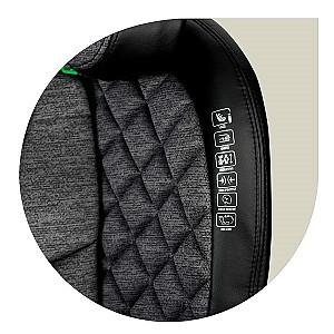 Scaun auto copii Nukido Louis Black/Grey
