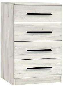 Comoda Modern Kenon 4S Stejar Craft Alb