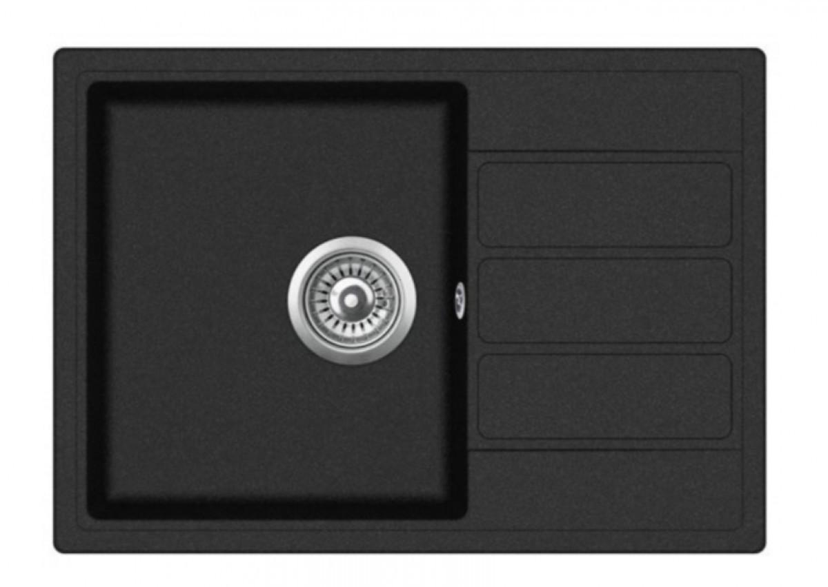 Chiuveta de bucatarie Aquasanita ECO-2-B black