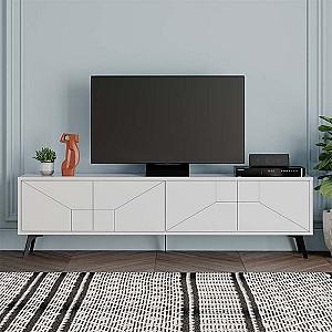 Tumba pentru televizor DECO Dune White
