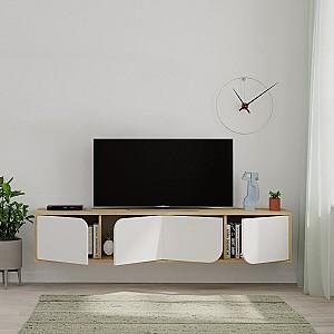 Tumba pentru televizor DECO Spark Oak/White