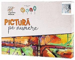 Tablou pe numere Art Gallery Corabie cu pânze albe 20х30 cm