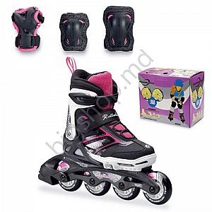 Role copii Rollerblade  Spitfire Combo G Black/Pink (33-36.5)