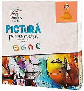 Tablou pe numere Art Gallery Prințesă 20х20 cm