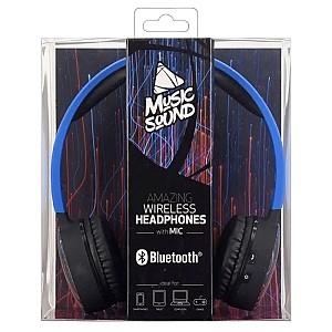 Casti CellularLine Music Sound Blue Design (BTMUSICSOUNDFAN195)