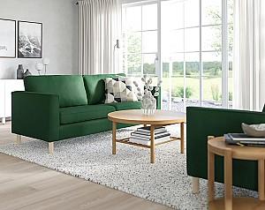 Canapea IKEA Parup Vissle dark green (3 locuri)
