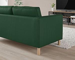 Canapea IKEA Parup Vissle dark green (3 locuri)