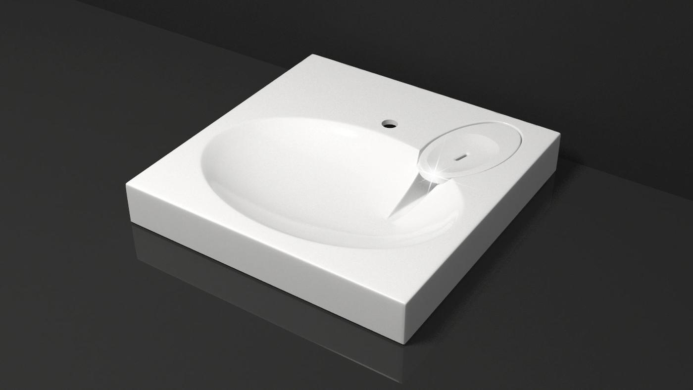 Lavoar baie Marrbaxx V055D1 white