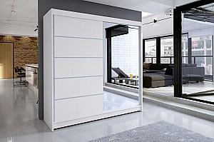 Dulap-cupe Space Meble Talin III 180x215x58 Alb Mat