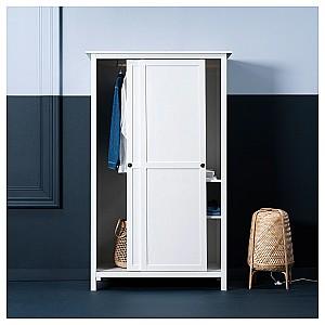 Dulap-cupe IKEA Hemnes 2D White 120x197 cm