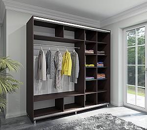 Dulap-cupe Arta Mobilei Armadio W2220 Wenghe