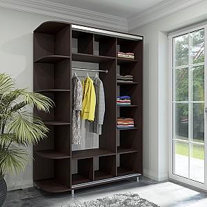 Dulap-cupe Arta Mobilei Armadio W1510 Wenghe + Anexa