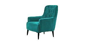Fotoliu Dogtas MABEL GK6712 Velvet Turquoise (Verde)/Negru