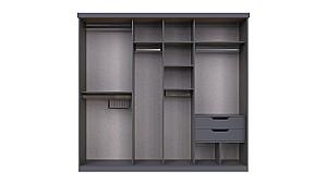 Dulap-cupe Dogtas LORENTA Antracit