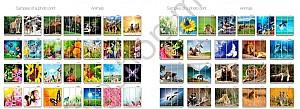 Dulap-cupe Confort-NV 4D Foto imprimare (360x45cm)
