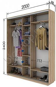 Dulap-cupe Confort-NV 3D PAL (200x45cm)