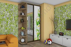 Dulap-cupe Confort-NV 2D Oglinda+foto imprimare (100x45cm)