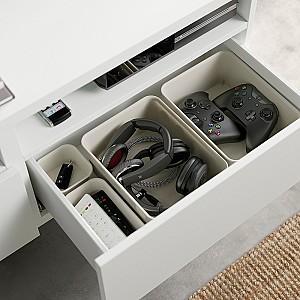 Living IKEA Besta/Eket deschidere apasare 180x42x166 Alb/Lappviken Alb