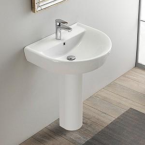 Lavoar baie CeraStyle Bella 55x45 White