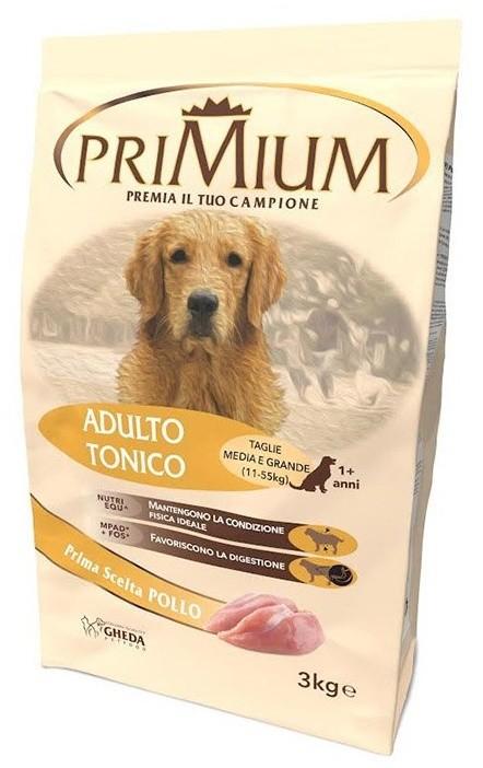 Hrana uscata pentru caini Gheda Primium Adulto Tonico Chicken 3kg