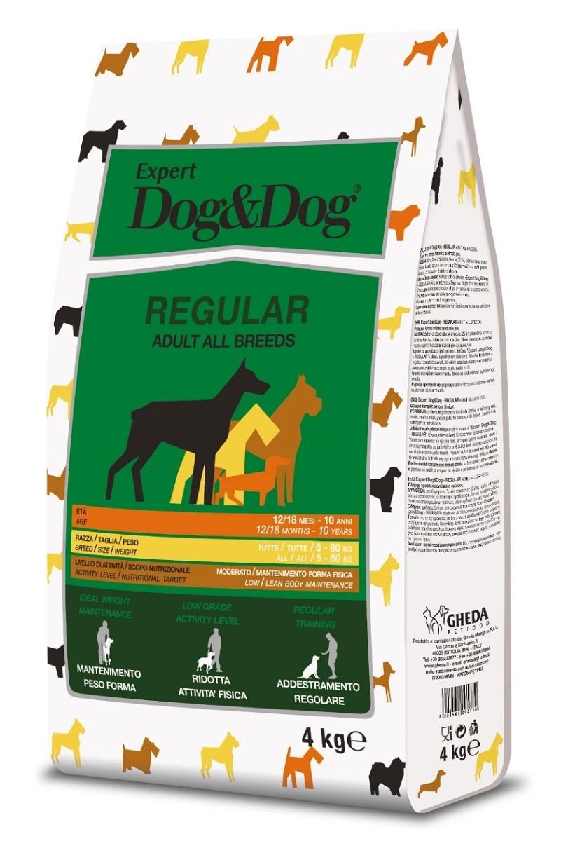 Hrana uscata pentru caini Gheda Dog&Dog Regular Duck 4kg