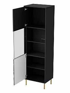 Dulap cu vitrina Halmar Bullet W-1 Negru