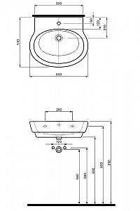 Lavoar baie KOLO Varius (K31160)