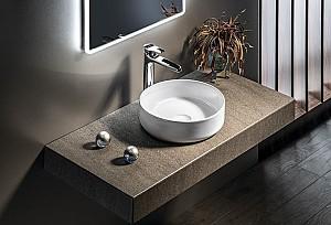 Lavoar baie Isvea SAPHO INFINITY ROUND 36x12cm
