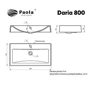 Lavoar baie Paolo Daria 800