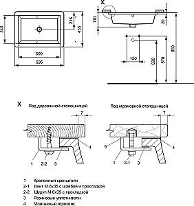 Lavoar baie Ideal Standard Strada (K077901)