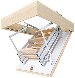 Scara mansarda Bukwood ECO+ Metal Mini 60x80cm