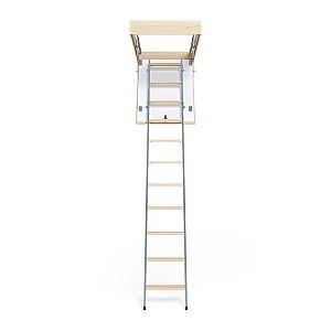 Scara mansarda Bukwood ECO+ Metal Mini 80x80cm