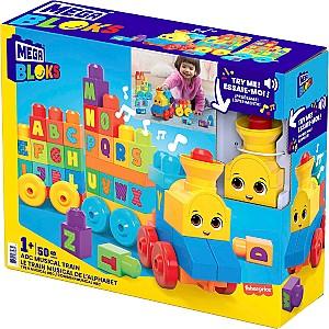 Constructor Fisher  price Mega Bloks Trenulet muzical (FWK22)