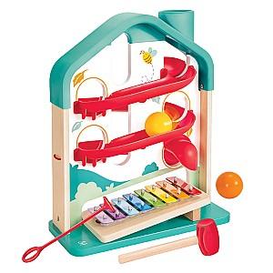 Jucarie muzicala Hape Casa cu xilofon (E0512)