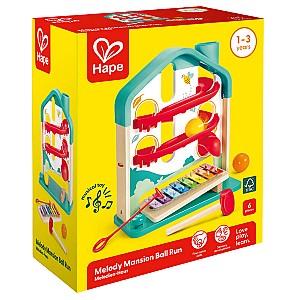 Jucarie muzicala Hape Casa cu xilofon (E0512)