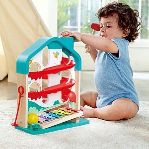 Jucarie muzicala Hape Casa cu xilofon (E0512)