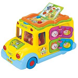 Joc de logica Hola Toys Autobuzul scolar
