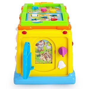 Joc de logica Hola Toys Autobuzul scolar