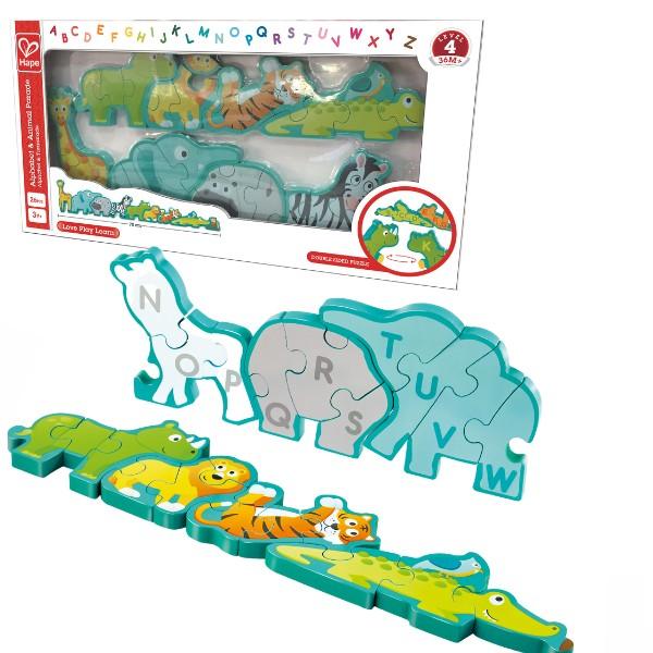 Puzzle Hape Parada animalelor (E1627)