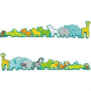 Puzzle Hape Parada animalelor (E1627)