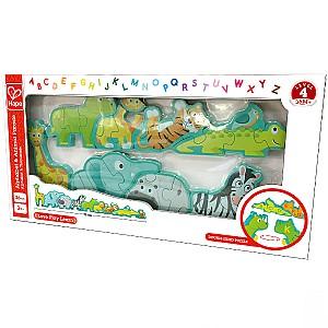Puzzle Hape Parada animalelor (E1627)