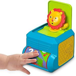 Jucarie muzicala Fisher  price Spin in Surprise Lion