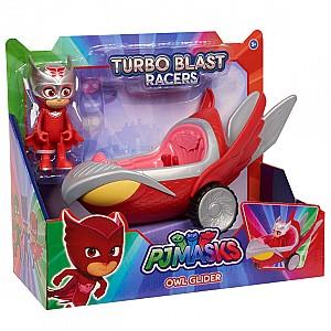Figurina personaj PJMASKS Bufni planor Turbo (PJ24975B)